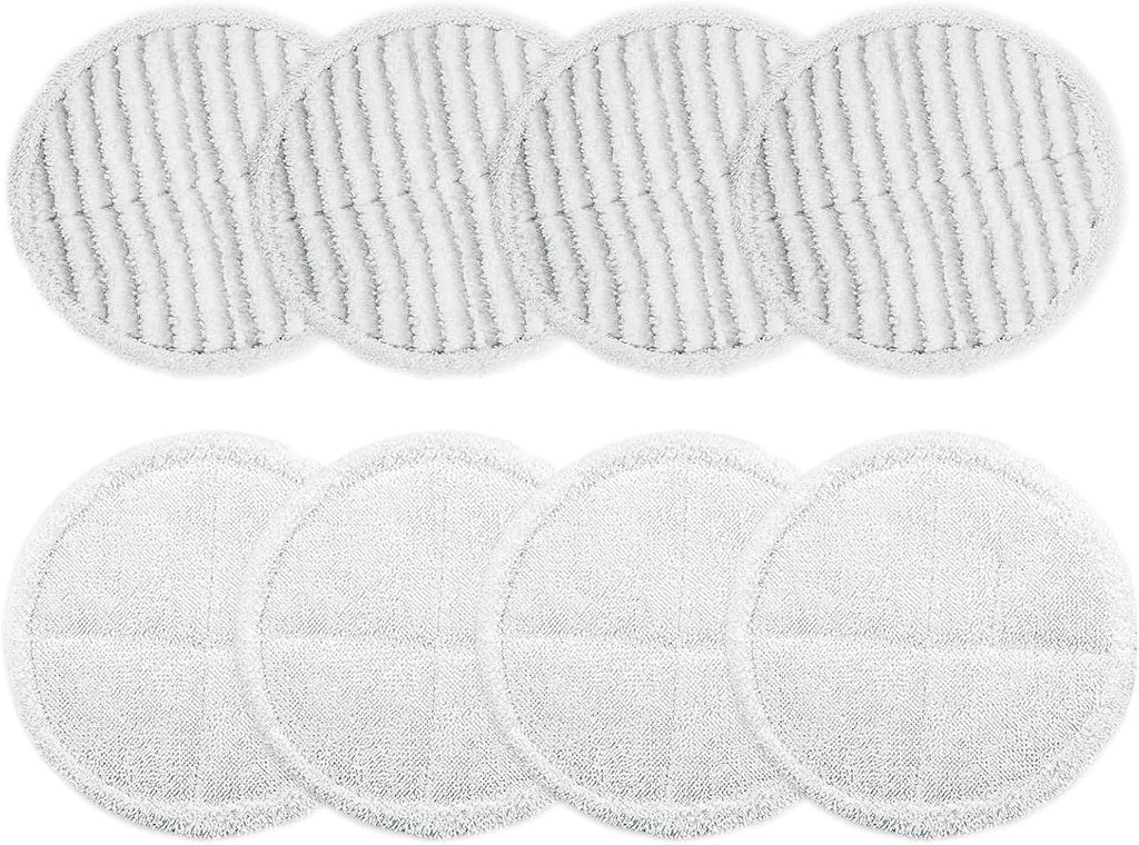 8 Pack Spin-Wave Mop Replacement Pads Compatible with Bissell Spin-Wave 2039,2039A,2124,2307,23157,20391,20399 Series Steam Mop Pads or Bissell Spin-Wave Hard loor Cleaner