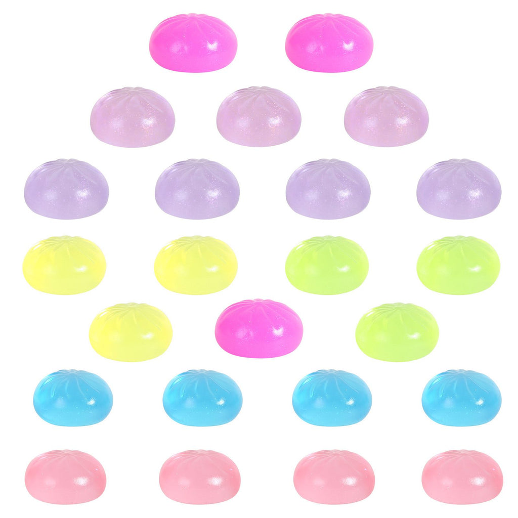 Adult Squishy Stress Relief Toy 24-Day Countdown Surprise Set - Mystery Dumpling Squeeze Calendar Gift Box - Decompression Toy - GJ876-008