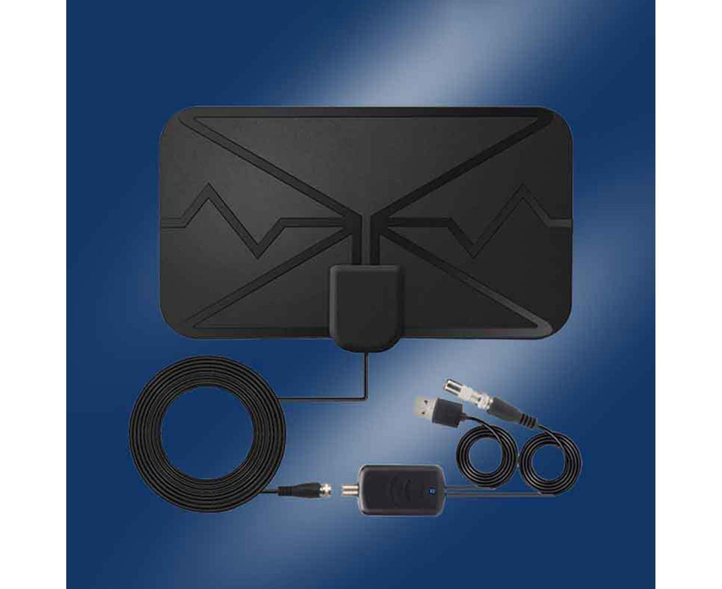 TV Antenna Mini 300 Miles Range 4K High Performing Digital Antenna for Home Black