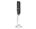 Stainless Steel Handheld Milk Frother, Electric Whisk & Drink Mixer with Bracket for Coffee
