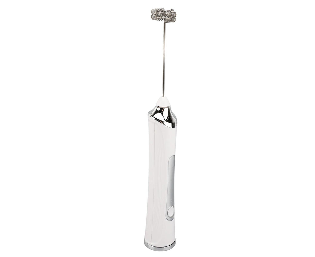 Electric Milk Frother, USB Rechargeable, 3 Speeds, Stainless Steel, Silent Portable Handheld Foam Maker for Coffee & Egg Beverage