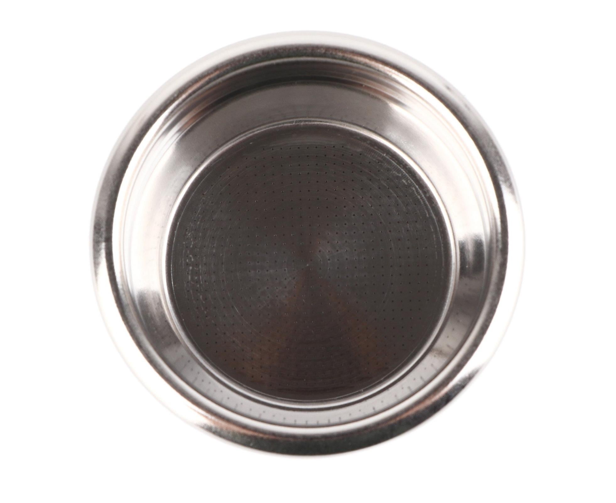 22g Porous Filter Basket, Stainless Steel Coffee Portafilter Filter, 2 Cup Filter Bowl for 58mm Handle