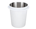 58mm Coffee Dosing Cup, Stainless Steel Dosing Tool for Coffee Machine Handle, White