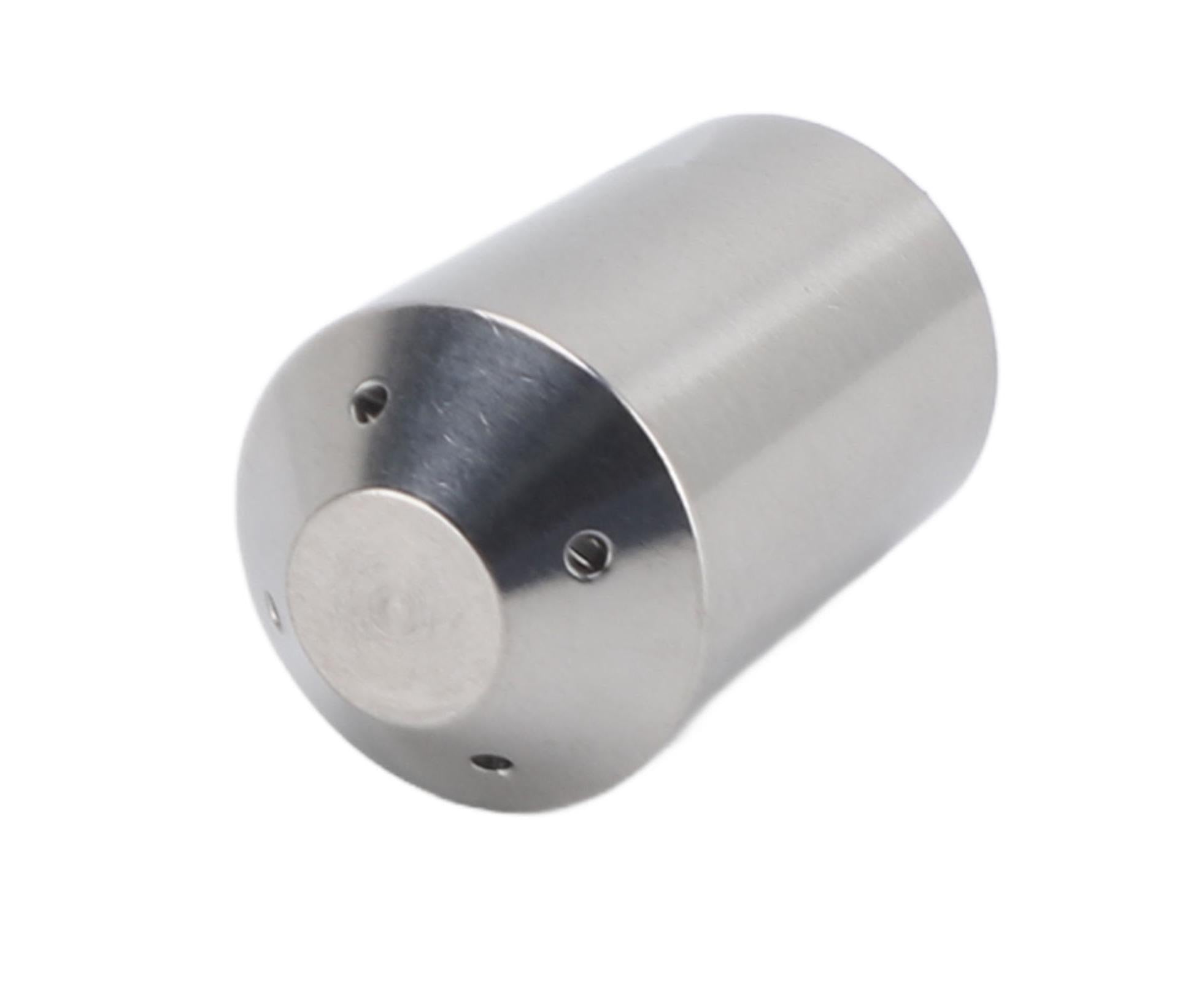 Coffee Machine Nozzle, Stainless Steel Milk Foam Spout Replacement for Rancilio, Four Hole Tip