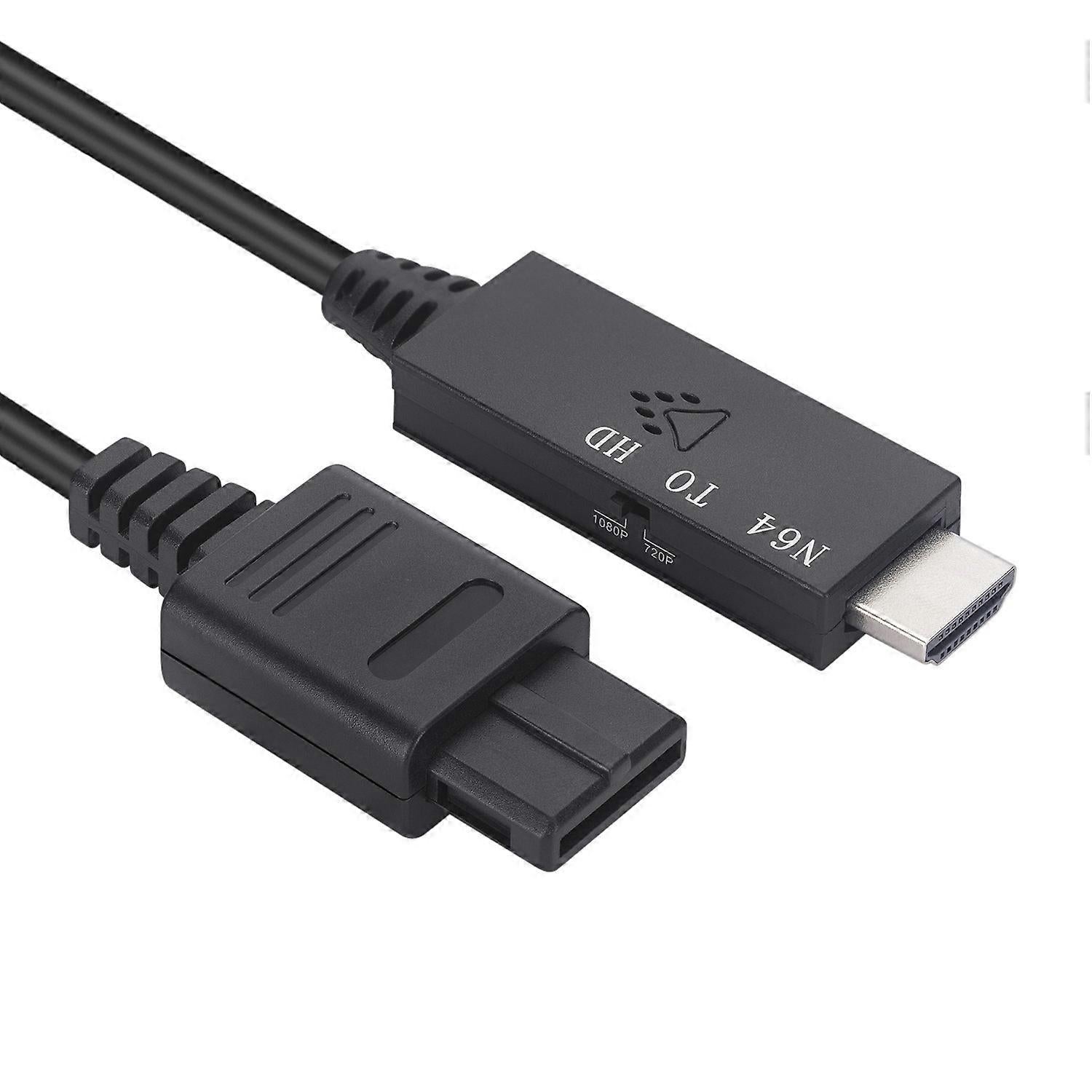 N64 to HDMI Converter for Nintendo SNES/NGC/SFC/N64 Plug and Play Game Console Adapter
