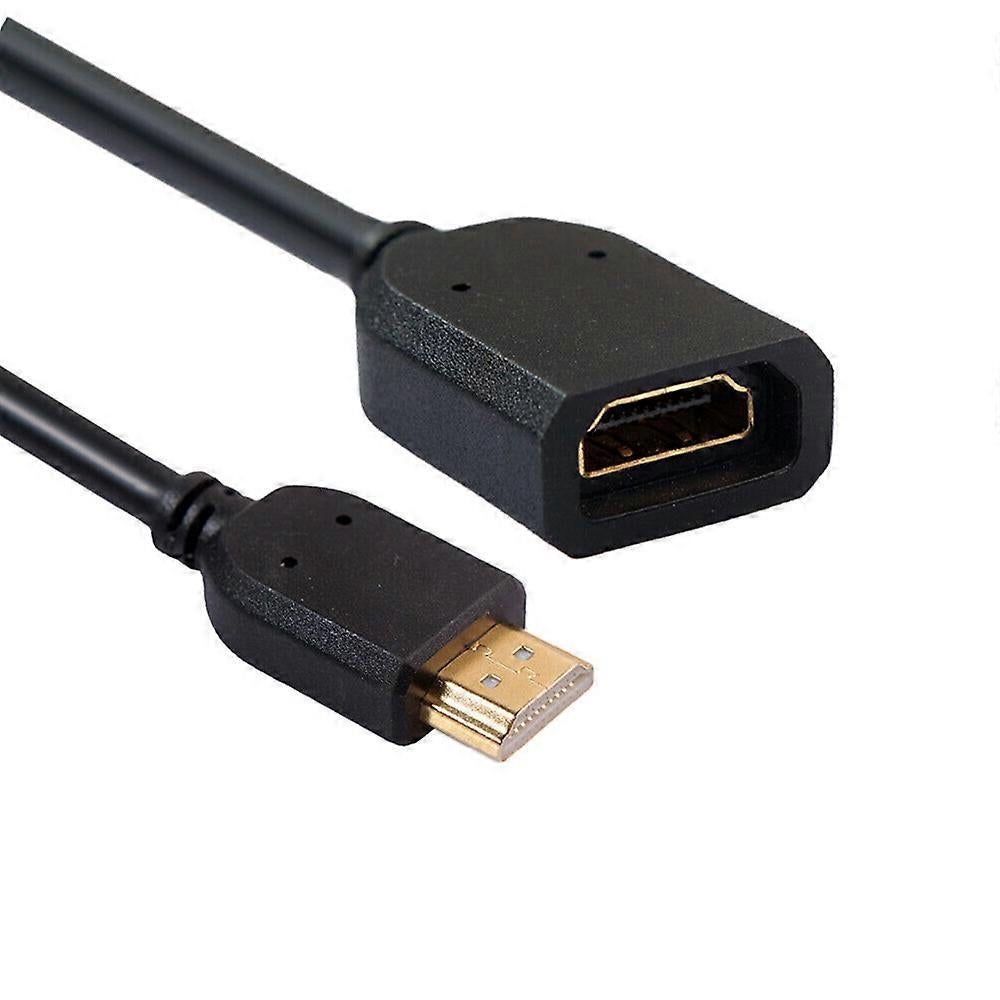 10cm HDMI Male to Female Extension Cable