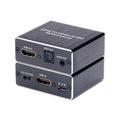 4K HDMI Audio Extractor Converter to HDMI + Optical SPDIF + 3.5mm