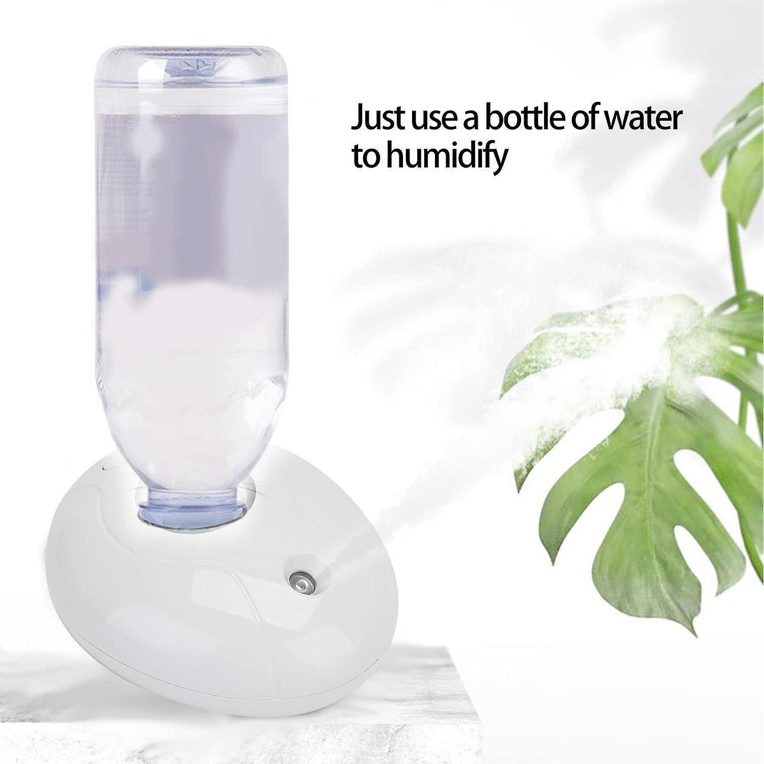 Mini Water Bottle Humidifier, USB Quiet Portable Air Humidifier