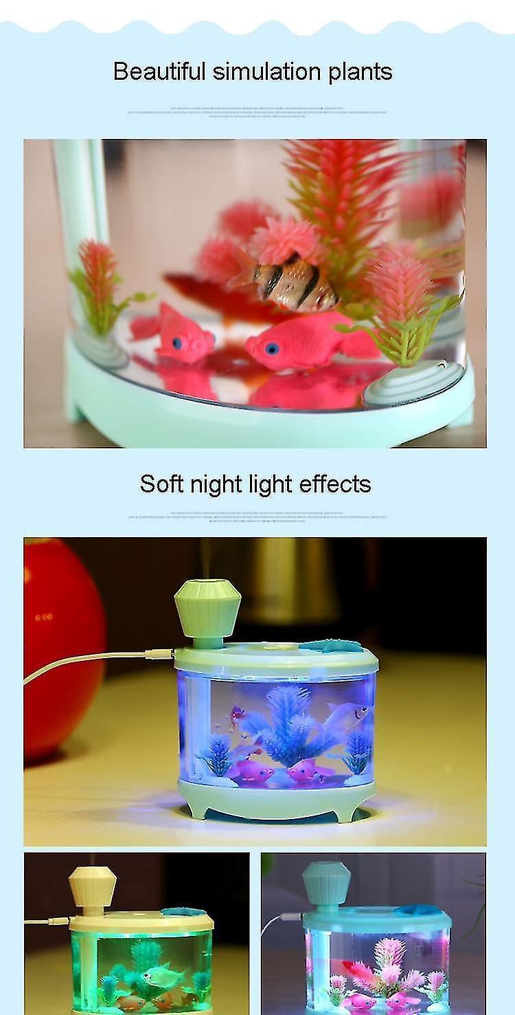 460ml USB Air Humidifier with Colorful Night Light, Cool Mist Maker
