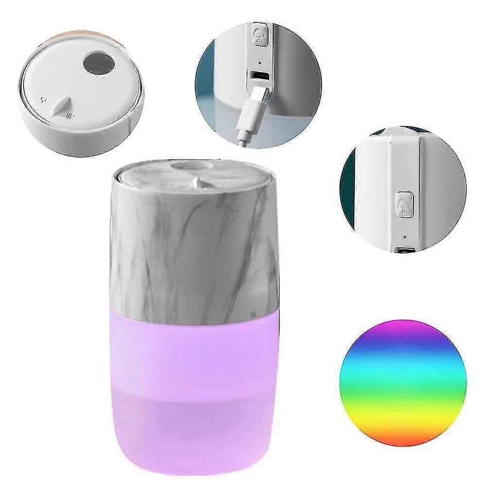 Mini Cool Mist Humidifier for Bedroom, Quiet Desk Air Humidifier