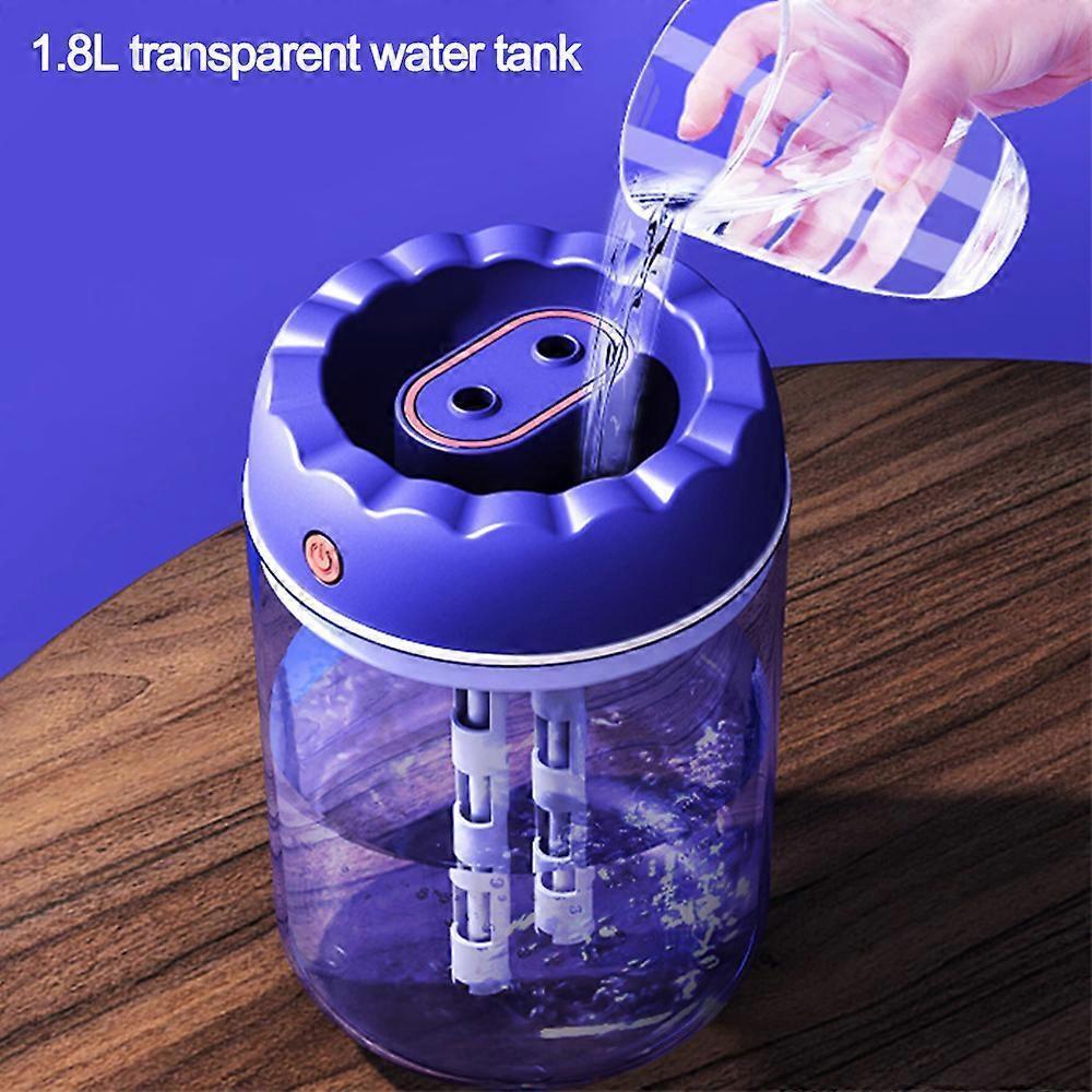 USB Kerosene Lamp Shape Humidifier, Cool Mist Desk Humidifier for Bedroom