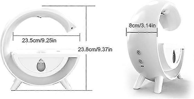 800ml Anti-Gravity Rain Cloud Humidifier, Cool Mist Humidifier with 7-Color Light