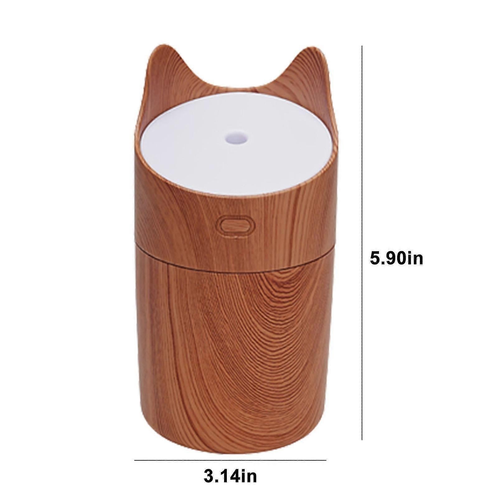 Mini Cool Mist Humidifier with Ambient Light, Quiet Personal Air Humidifier for Bedroom