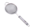 Stainless Steel Colander Long Handle Juice Soybean Milk Soup Filter Skimmer Tool-Medium