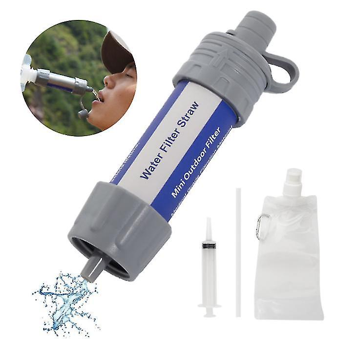 Portable Outdoor Water Filter Emergency Survival Camping Hiking Travel