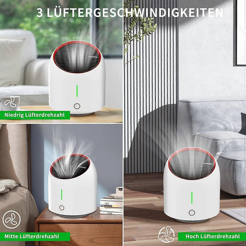 Quiet Air Purifier for Smoking Room, Apartment Room Air Filter