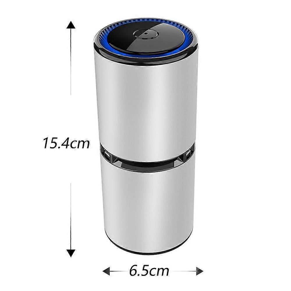 Portable Air Purifier Car Bedroom Home Compact Filter Air Cleaner Quiet