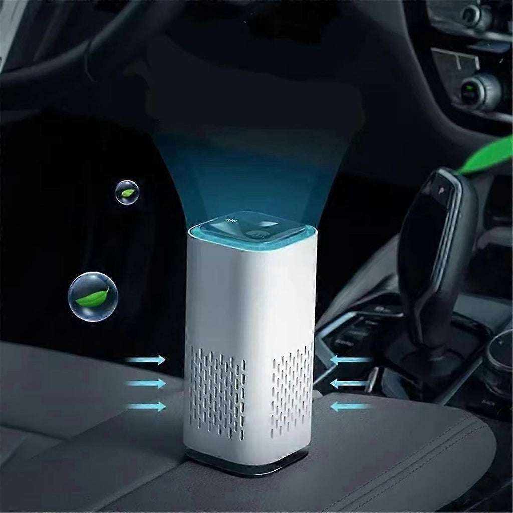 Car Air Purifier Negative Ion Ioniser Odour Smoke Remover Vehicle Home
