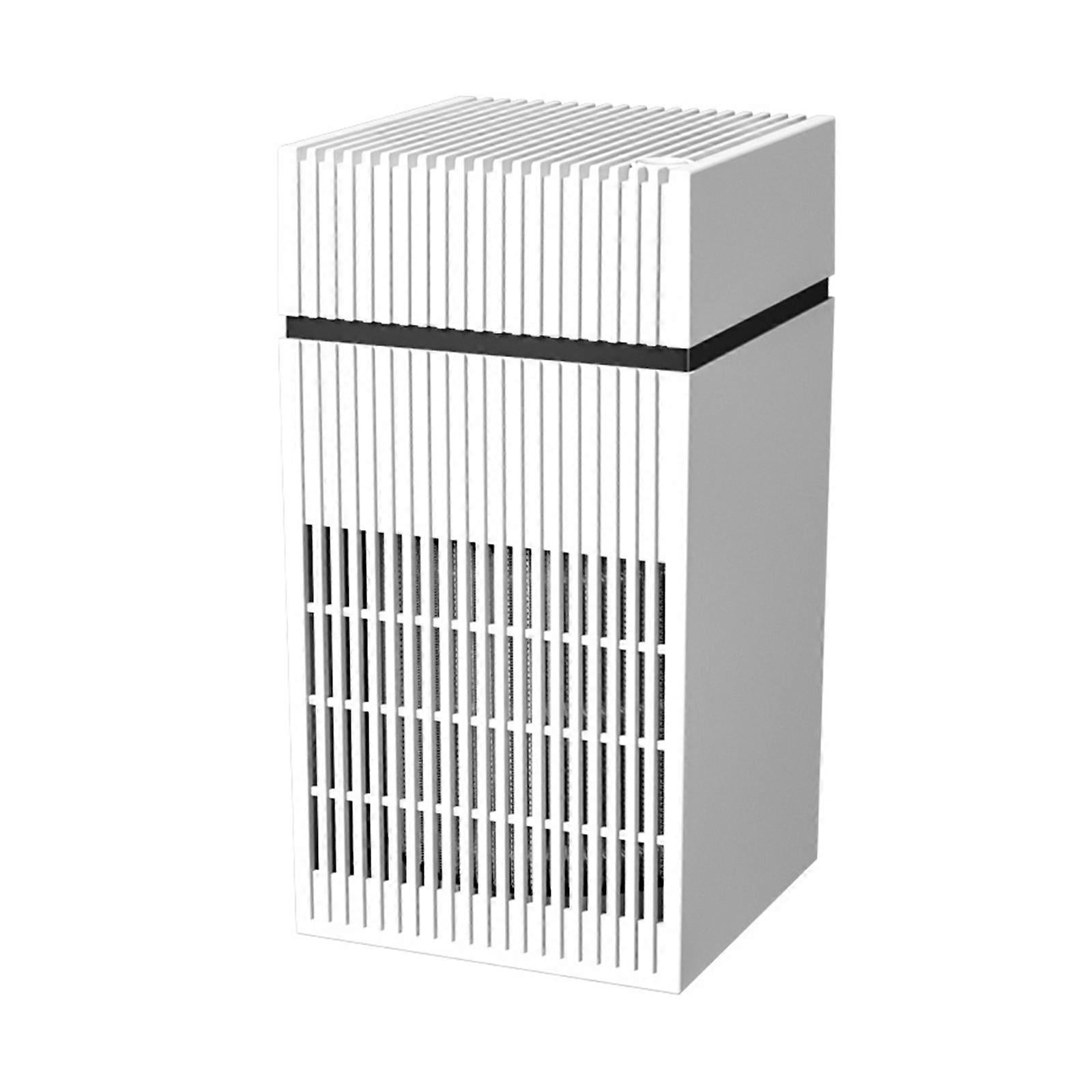 Rechargeable Air Purifier Kitchen Car Compact Portable Air Cleaner White