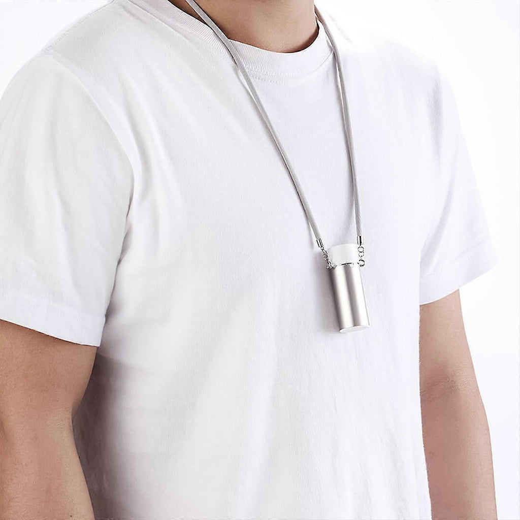 Air Purifier Necklace Rechargeable Personal Mini Wearable Travel Ionizer No Static