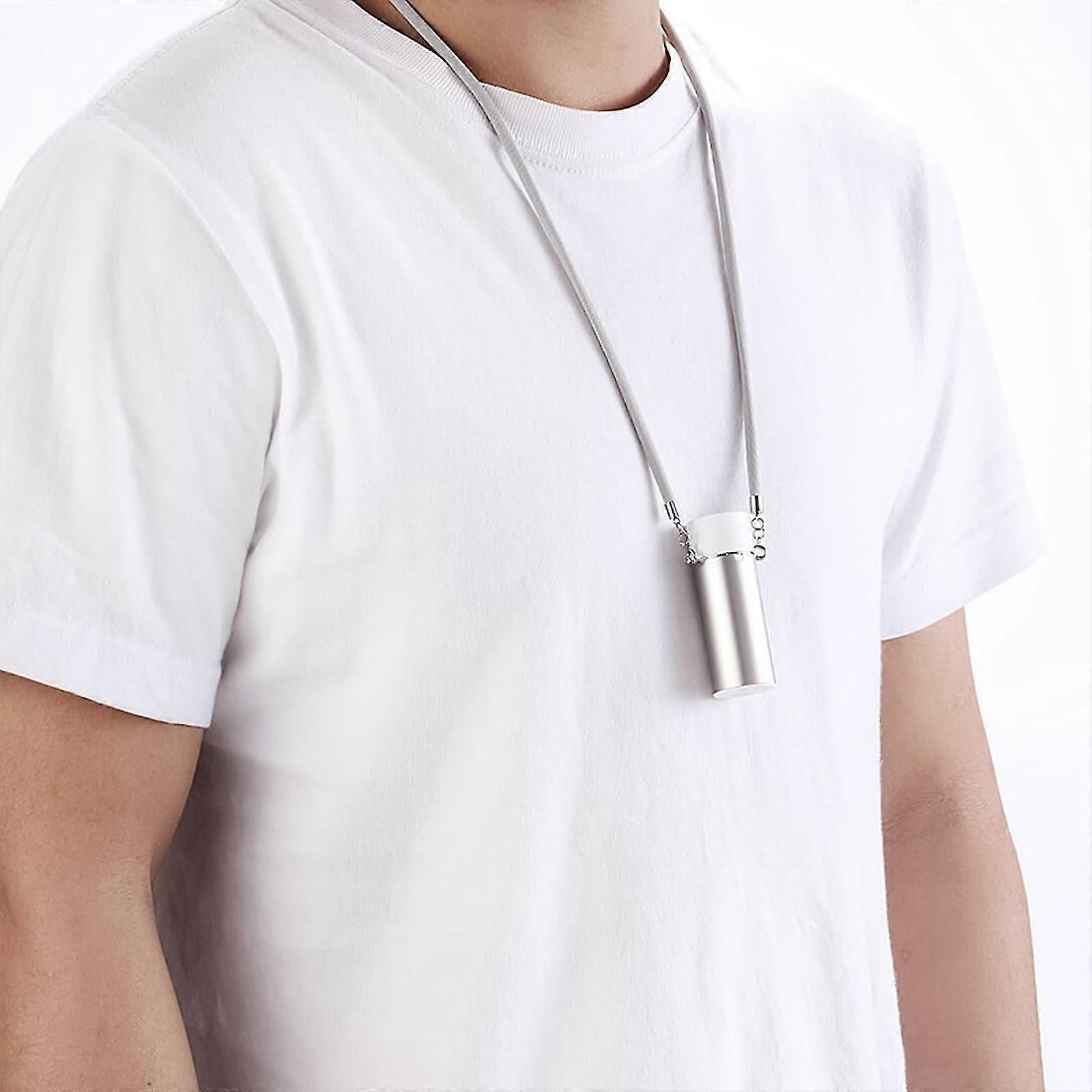 Air Purifier Necklace Rechargeable Personal Mini Wearable Travel Ionizer No Static