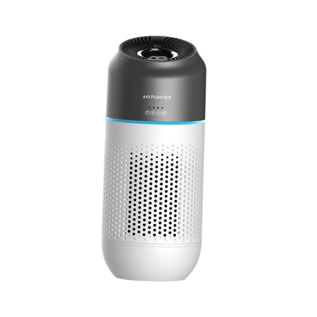 Portable Mini Air Purifier Car Bathroom Home Office Odour Remover Cleaner