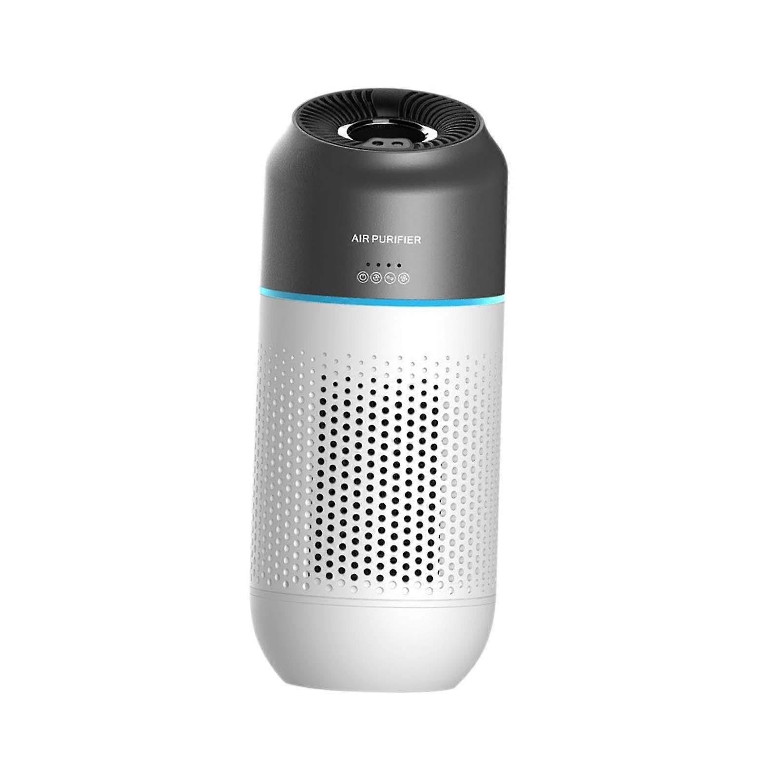 Portable Mini Air Purifier Car Bathroom Home Office Odour Remover Cleaner
