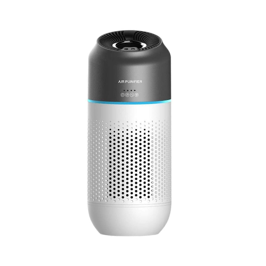Portable Mini Air Purifier Car Bathroom Home Office Odour Remover Cleaner