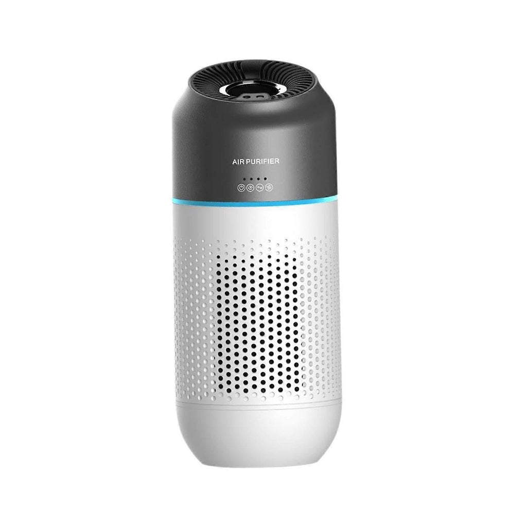 Portable Mini Air Purifier Car Bathroom Home Office Odour Remover Cleaner