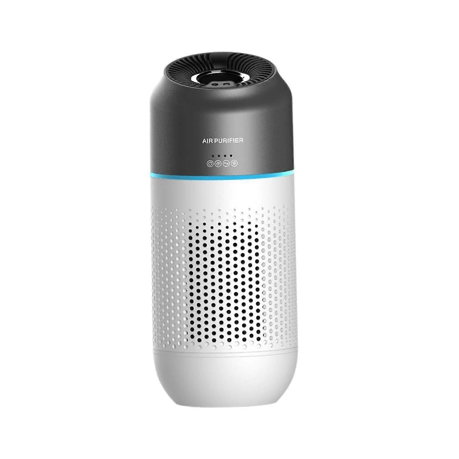 Portable Mini Air Purifier Car Bathroom Home Office Odour Remover Cleaner