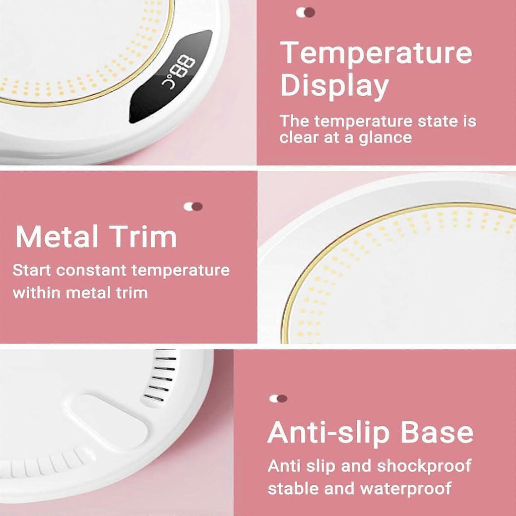 Coffee Mug Warmer with Auto Shut Off, 3 Temp Settings