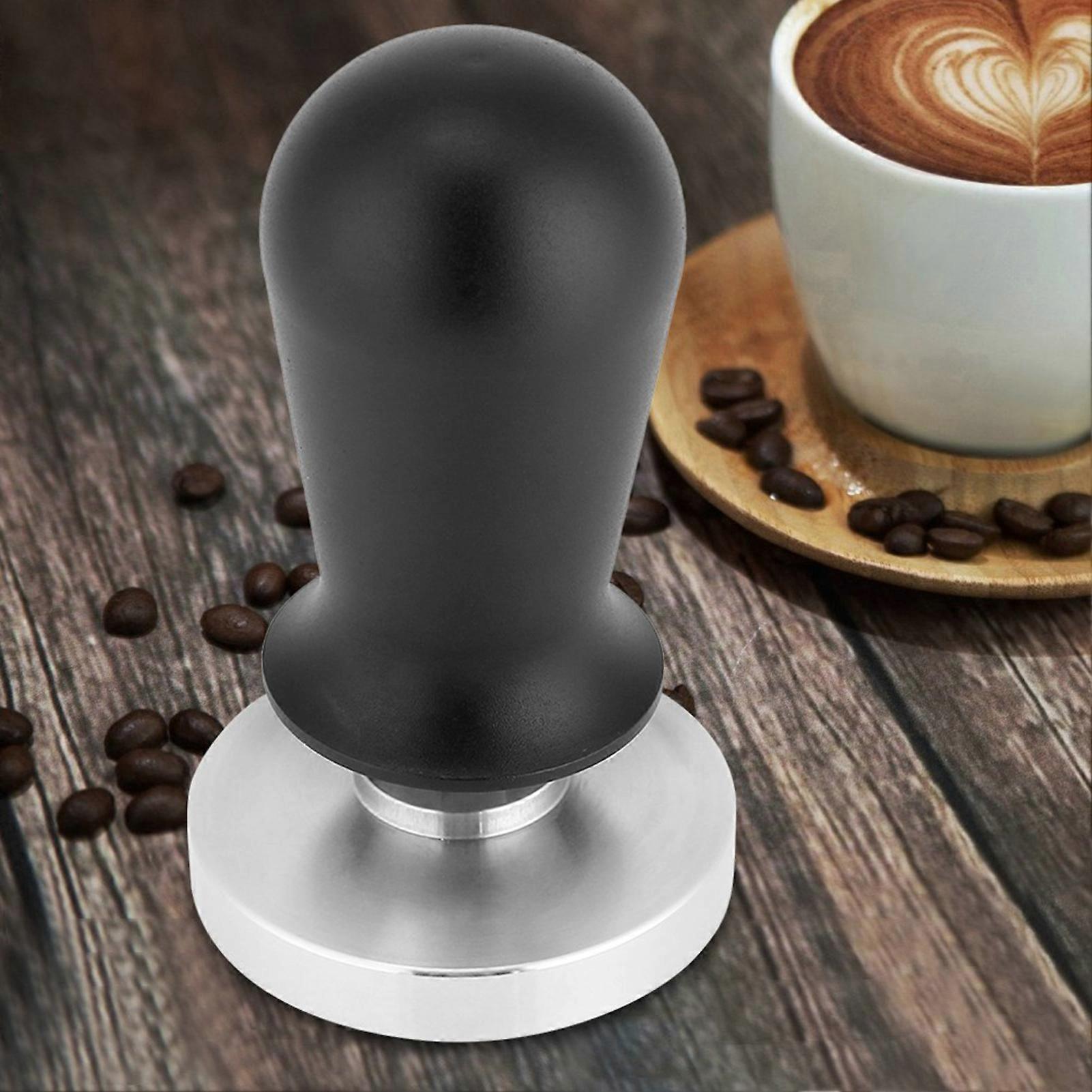 58mm Stainless Steel Flat Base Coffee Tamper for Espresso Barista Tool