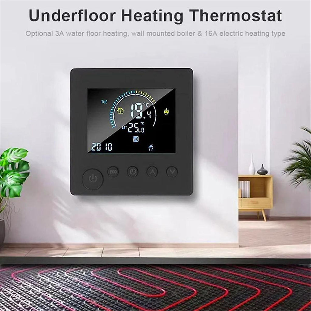 WiFi Smart Thermostat Electric Floor Heating Water & Gas Boiler Temperature Controller