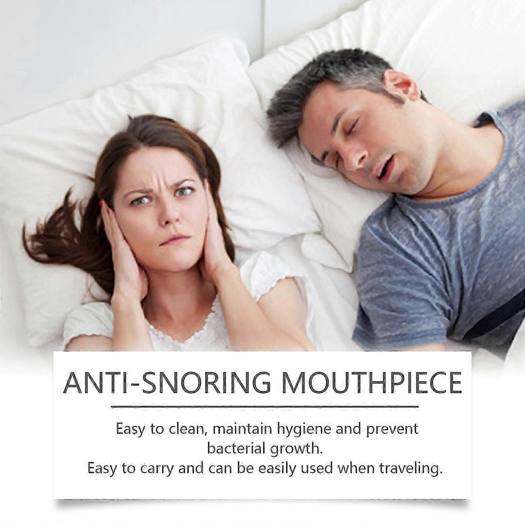 Anti-Snoring Mouthpiece - Silicone, Reusable, Improves Sleep