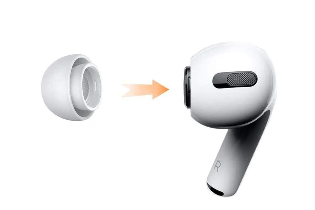 4 Pairs Replacement Ear Tips For AirPods Pro 2nd 1st Generation With Portable Storage Box