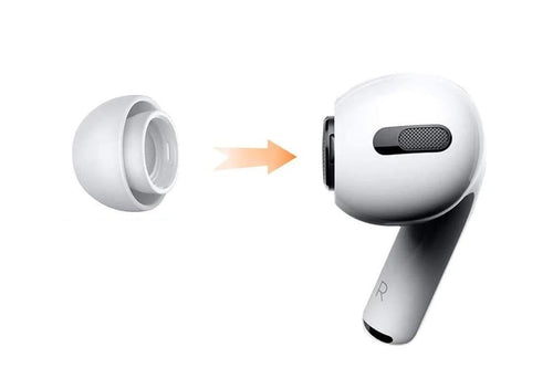 4 Pairs Replacement Ear Tips For AirPods Pro 2nd 1st Generation With Portable Storage Box