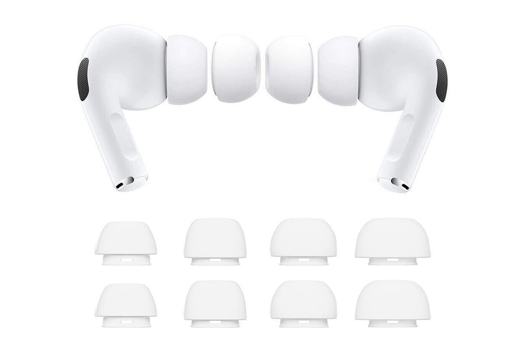 4 Pairs Replacement Ear Tips For AirPods Pro 2nd 1st Generation With Portable Storage Box