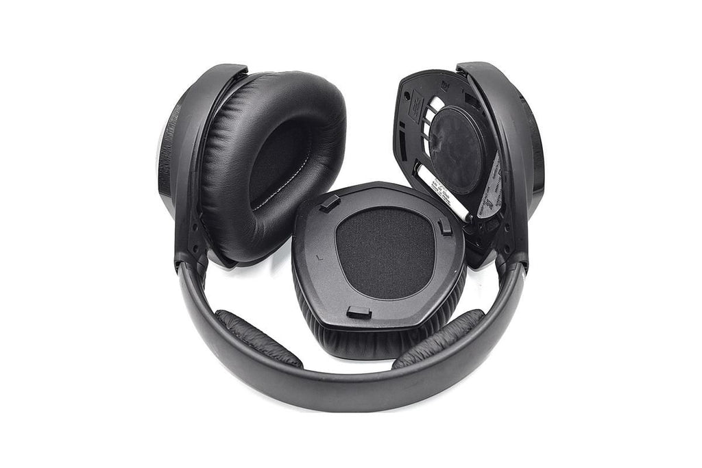 Replacement Ear Pads Cushions Mesh Cover For Sennheiser HDR RS165/175 -Faux Frog Skin Style