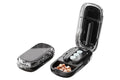 Pill Cutter Pill Splitter for Small and Tiny Pills 1/2 Adjustable Pill Organizer - Black 1/2 Pill Cutter