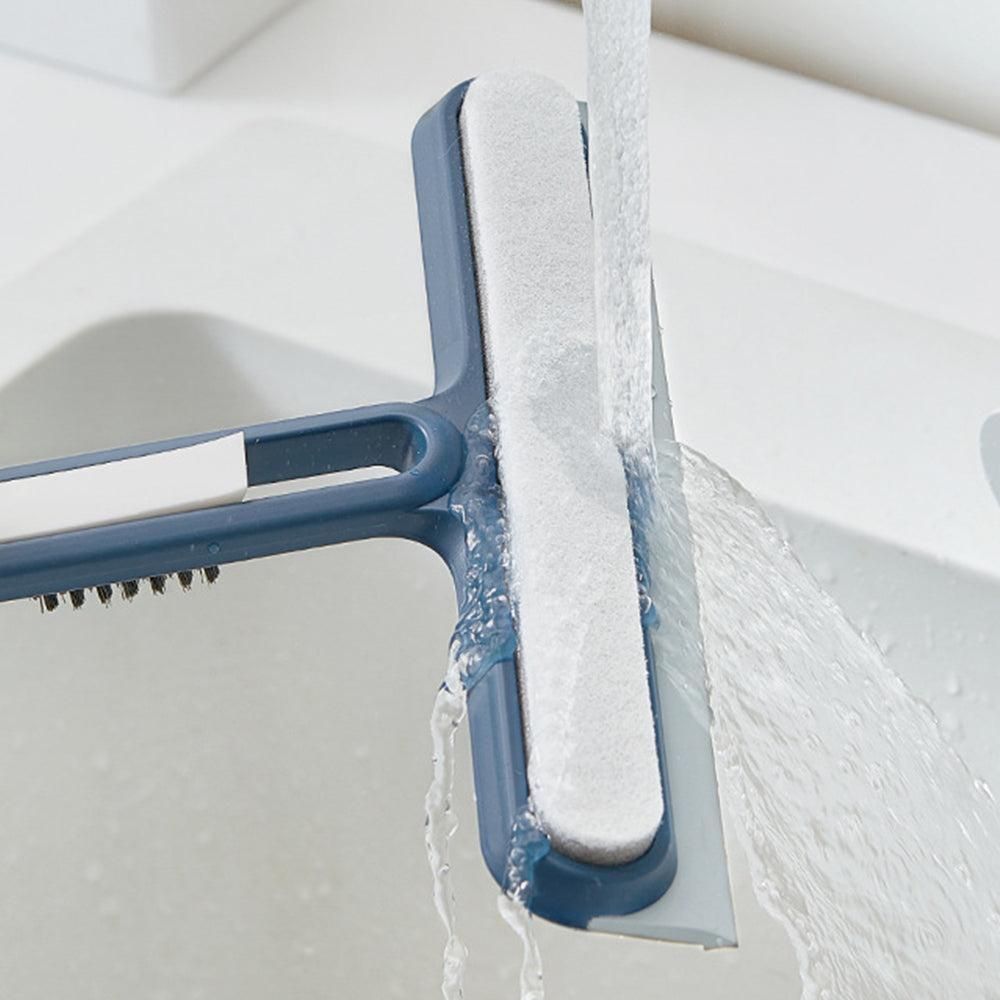 2x Shower Squeegee Bathroom Mirror Window Cleaning Wiper Tool