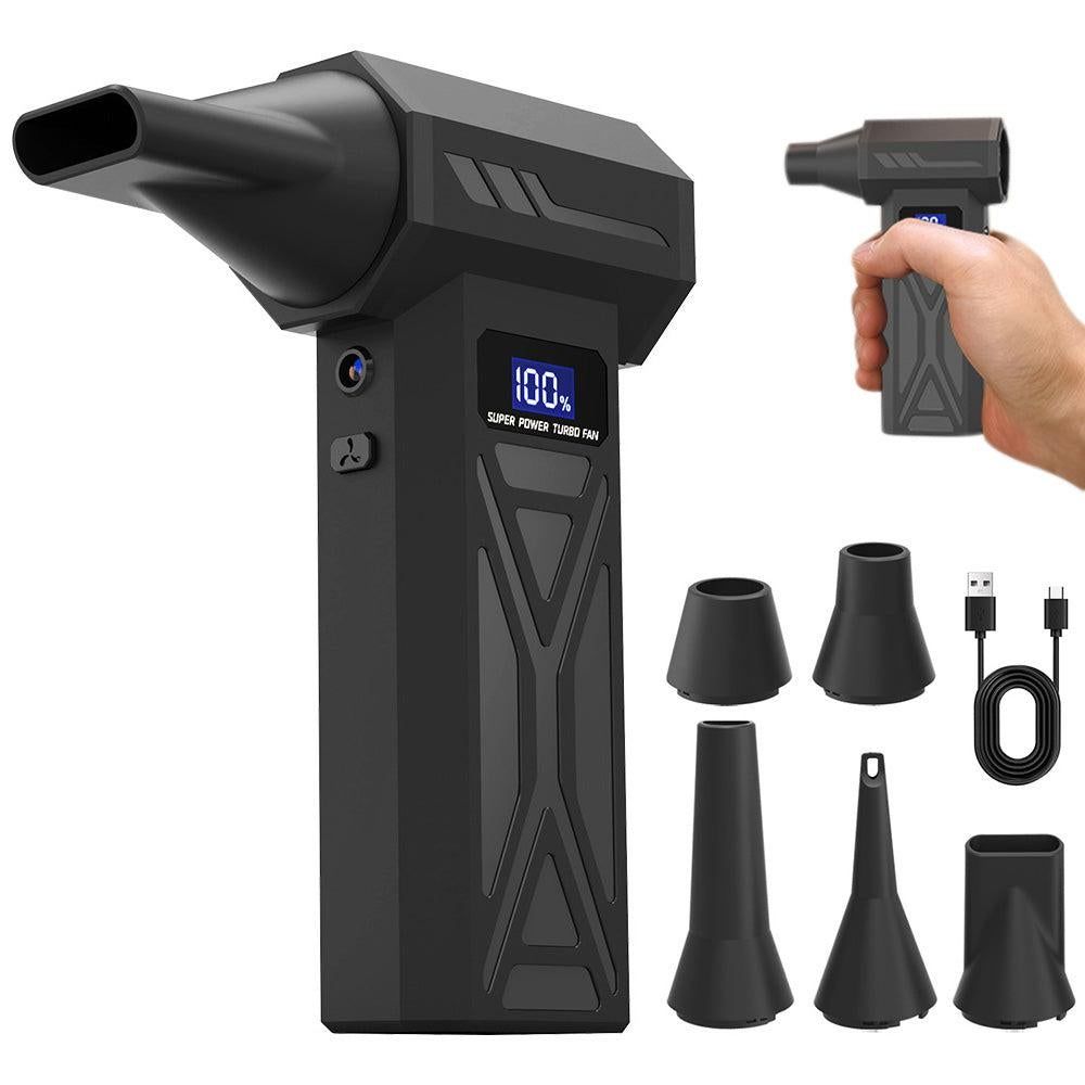 Electric Compressed Air Duster 110000RPM Rechargeable 4 Speed Blower