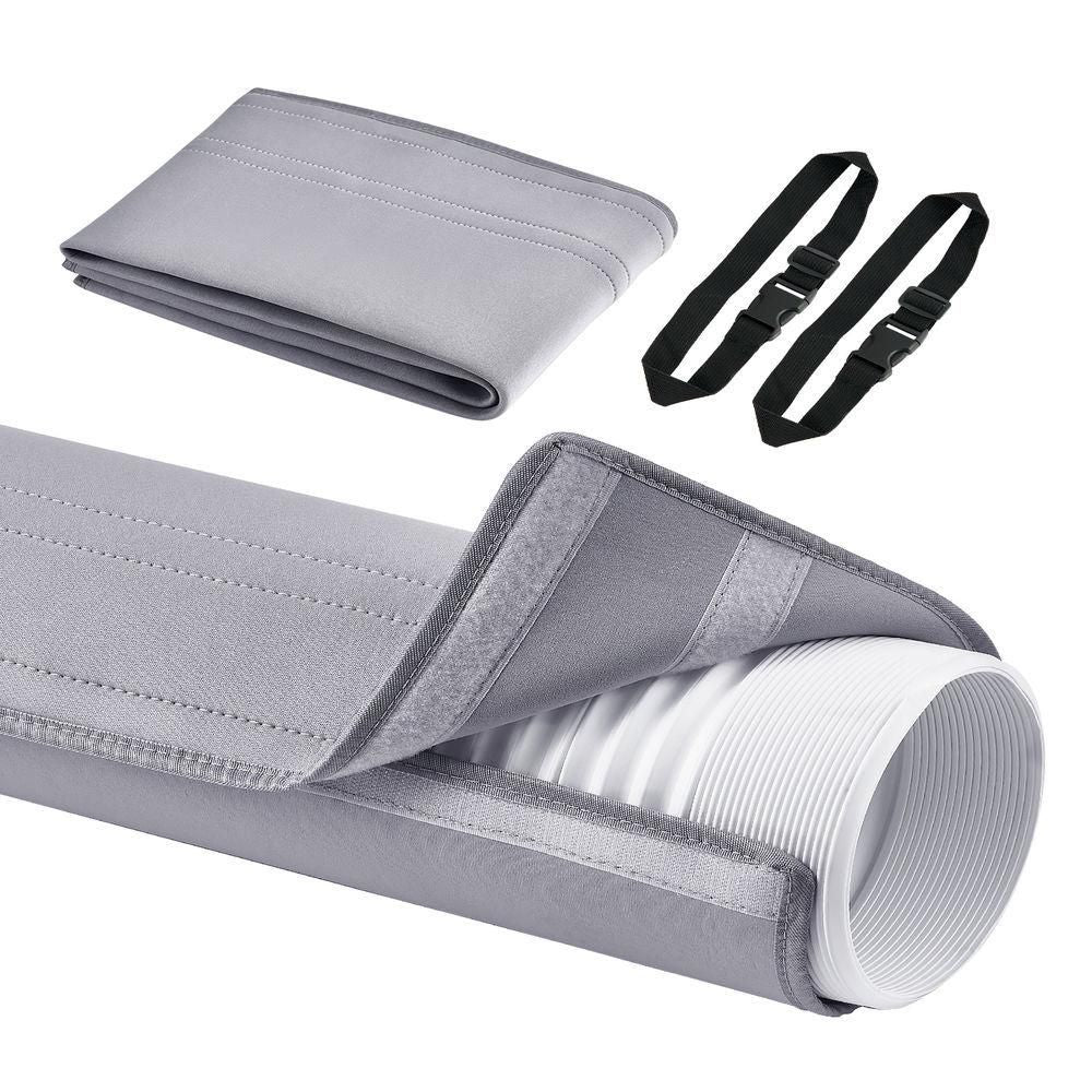 Air Conditioner Hose Cover Insulation Sleeve for AC Exhaust Pipe Black