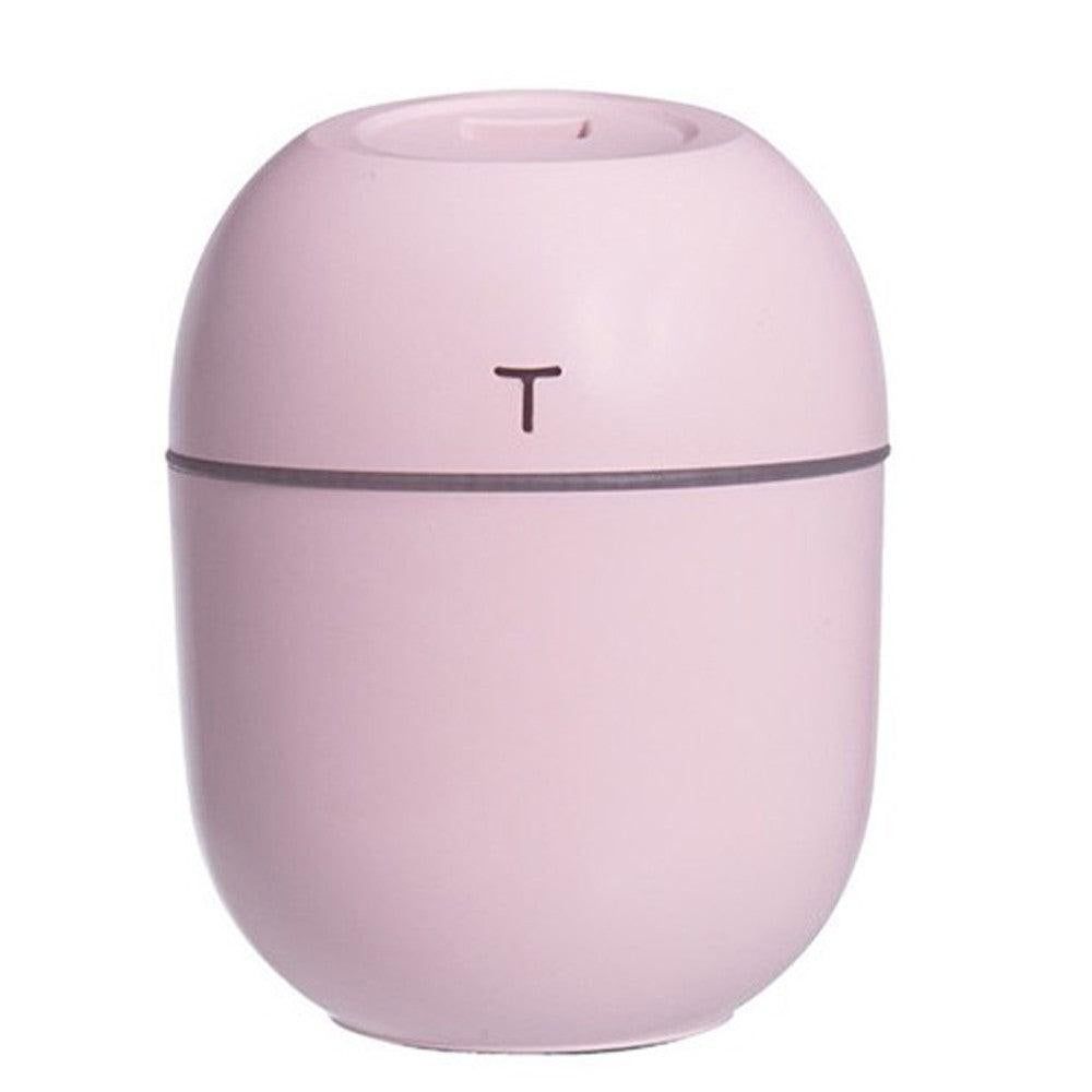 USB Aroma Humidifier Mist Air Purifier Home-Pink