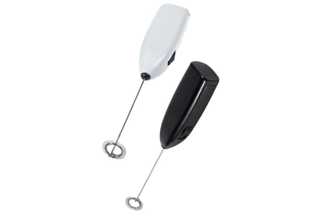 2Pcs Electric Mini Foamer Milk Frother Egg Beater Stirrer Whisk Mixer Kitchen Tool