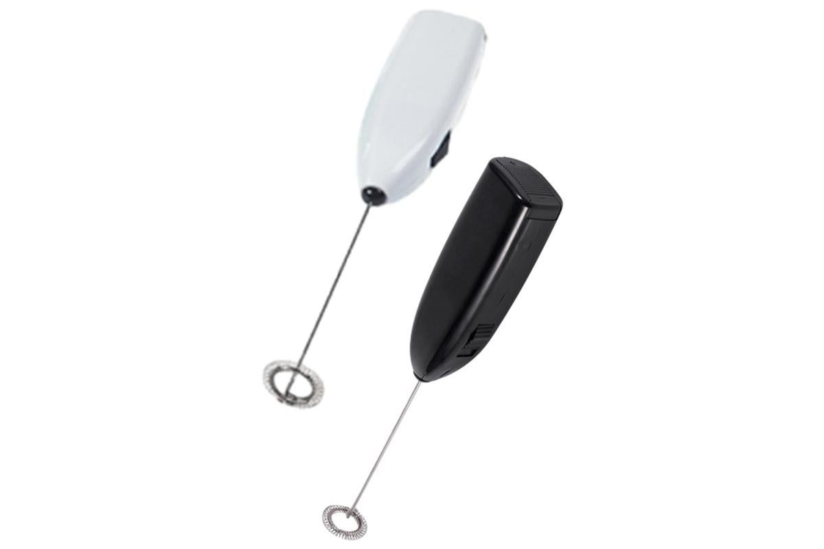 2Pcs Electric Mini Foamer Milk Frother Egg Beater Stirrer Whisk Mixer Kitchen Tool
