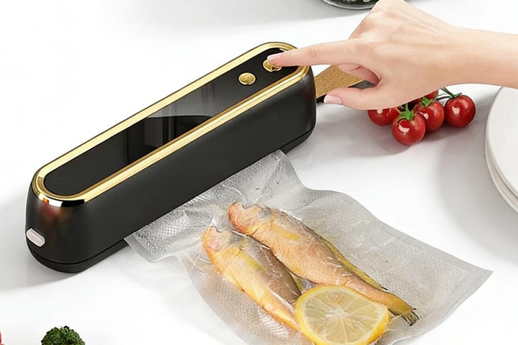 Cordless Portable Mini Vacuum Sealer Machine White
