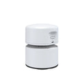 Mini Desktop Vacuum Cleaner Rechargeable USB Desk Sweeper for Home Office White