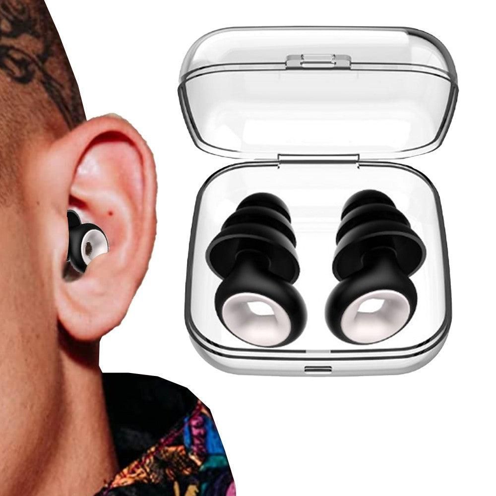 Reusable Hoop Noise Reduction Earplugs White