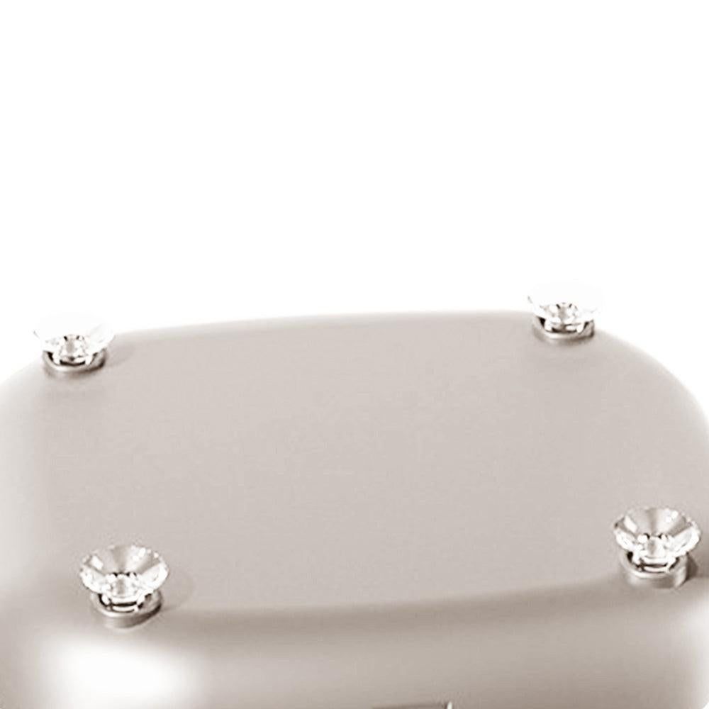 Upgraded Retainer Cleaner Machine for Braces Aligner Toothbrush Jewelry Beige
