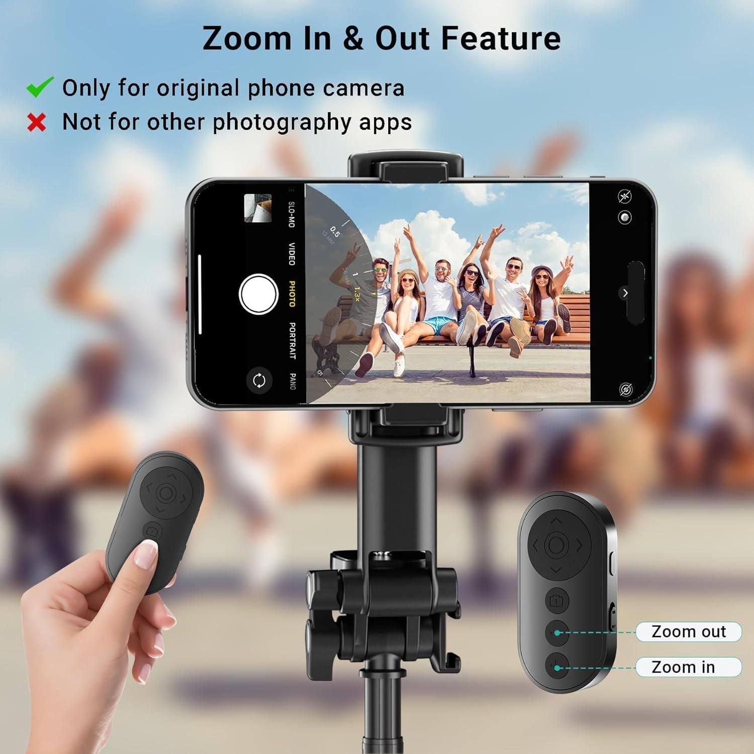 1pc Wireless Camera Remote for Android Shutter